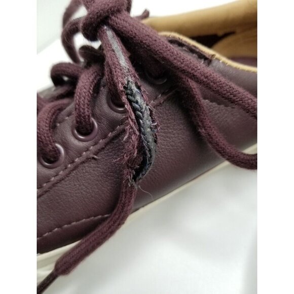 Women's Vans Ultracush Skater Sneaker Shoes Maroon/Burgundy‎ Leather Size 5.5 - Picture 8 of 8